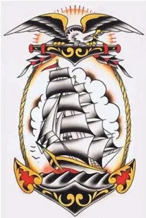 Тату ВМФ - символи та обереги можна