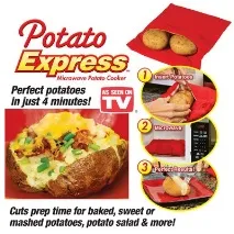 TV-102 Мішечок для приготування картоплі potato exprese дрібним і великим оптом. tv-102
