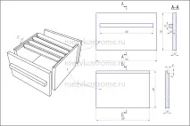 Вулики, їх конструкції та креслення (Вулик Варре) - Костромський мед вулики