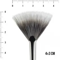 Віялова кисть дуофібру SHIK for PROMAKEUP 001 кисть