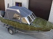 Відновлення човна «Прогрес-4», Човен 44 скла