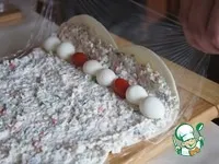 Закусочні рулетики із сулугуні сулугуні