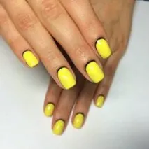 Жовтий манікюр фото дизайн дизайн