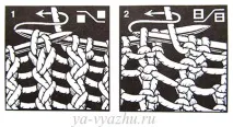 Односторонні гумки спицями (схеми додаються), В’язальний настрій схеми