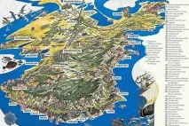 Детальна карта Криму - Відпочинок у Криму детальна