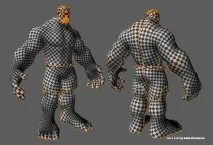Створення ігрового персонажа Red Hulk, Soohar - Уроки з Фотошопа 3D графіки та фотографії персонажа