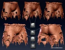 Створення ігрового персонажа Red Hulk, Soohar - Уроки з Фотошопа 3D графіки та фотографії ігрового