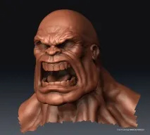 Створення ігрового персонажа Red Hulk, Soohar - Уроки з Фотошопа 3D графіки та фотографії створення