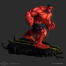 Створення ігрового персонажа Red Hulk, Soohar - Уроки з Фотошопа 3D графіки та фотографії ігрового
