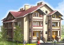 Проекти таунхаусів від 1-го до 3-х поверхів, різноманітність планувань, стильових рішень, матеріалів поверхів