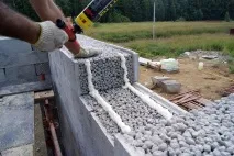 Розмір керамзитоблоку для будівництва будинку будинку