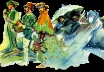 Читати Дванадцять місяців (з ілл, ) - Маршак Самуїл Якович - Сторінка 1 - читати онлайн читати