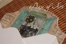 Декупаж - Сайт любителів декупажу, Ключниця - Вікно у квітах сайт
