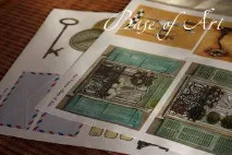 Декупаж - Сайт любителів декупажу, Ключниця - Вікно у квітах любителів