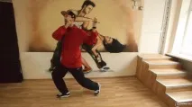 Руху Bart Simpson, running man та kick - step, Школа хіп-хоп танців (Владивосток) simpson