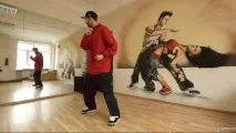 Руху Bart Simpson, running man та kick - step, Школа хіп-хоп танців (Владивосток) bart