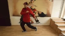 Руху Bart Simpson, running man та kick - step, Школа хіп-хоп танців (Владивосток) руху