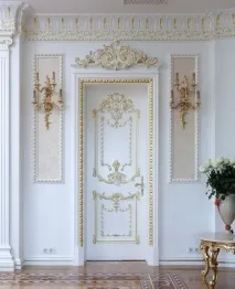 Елітні міжкімнатні двері з масиву дуба та ясена, фото в інтер’єрі міжкімнатні