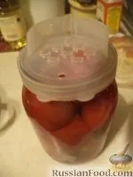 Мариновані помідорки з солодким перцем. мариновані
