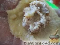 Картопляники з курячим м’ясом картопляники