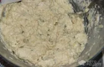 Капустяні драники з курячим фаршем, по-домашньому. курячим