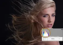 Використання гістограми в Camera Raw гістограми