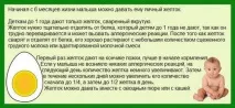 Як давати яйце дитині 7 місяців - Народження дитини! дитині
