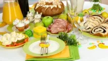 Яким має бути пасхальний стіл, Їжа та кулінарія яким