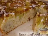 Рецепт Пиріг з ревенем (рабарбером) рецепт