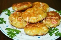 Рибні биточки з крабовими паличками биточки