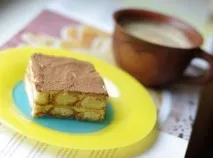 Рецепт - Тірамісу без яєць та маскарпоне яєць