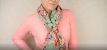 Як зав’язати шарф просто