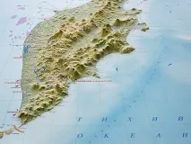 Карта Долини Гейзерів на Камчатці гейзерів