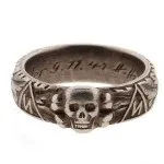 Кільце СС «Мертва голова» (Totenkopfring der SS) голова