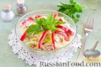 Салат з куркою, Салат з яблуками, Курка з яблуками, рецепти з фото на 24 рецепти куркою