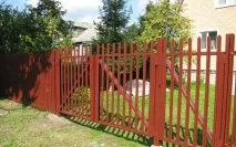 Металевий штакетник «Український палісад» палісад