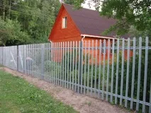 Металевий штакетник «Український палісад» палісад