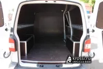 Обшивка фанерою Volkswagen Transporter T5 2 фургона