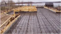 Опис улаштування плиткового фундаменту опис
