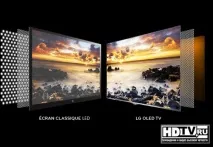 OLED, плазма та РК LED, порівняння телевізори