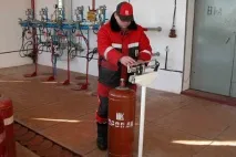 Опалення будинку газовими балонами пропановими, газовий обігрівач дачного будинку газовими