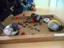 Виріб для дітей «Зимові птахи» виріб