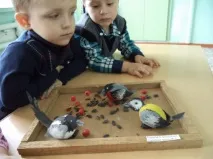 Виріб для дітей «Зимові птахи» дітей