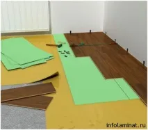 Підкладка під ламінат Ізошум підкладка