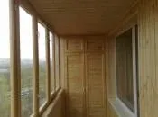 Приклади обшивки вагонкою балконів та лоджій вагонкою