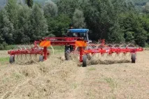 Причіпні V-подібні граблі EASY RAKE 10-12-14 граблі