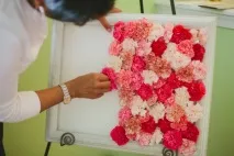 Стенд розсадки з живих квітів майстер-клас квітів