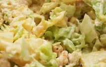 Салат з ананасом і куркою та сиром шарами з фото шарами - Про салати і не тільки сиром