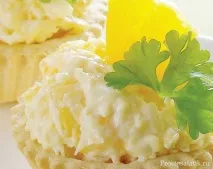 Салат з ананасом і куркою та сиром шарами з фото шарами - Про салати і не тільки куркою