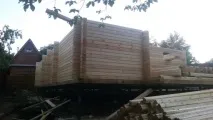 Зруби будинків із бруса бруса